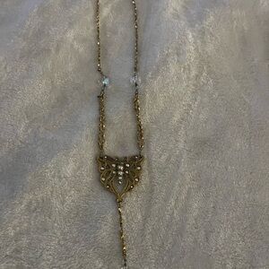 Elegant Gold Butterfly Pendant Necklace